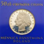 50 złotych - Fryderyk Chopin - 1972 r.